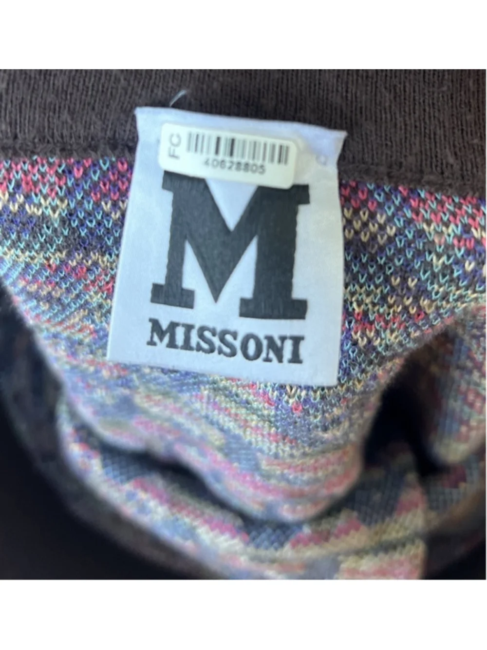 Missoni comes piling stains
